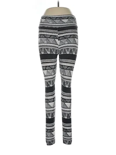 Pre-owned American Apparel Leggings In Gray