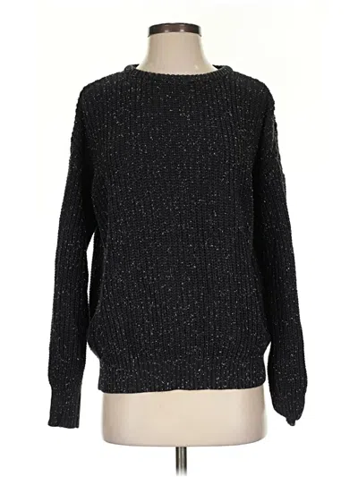 Pre-owned American Apparel Pullover Sweater In Black