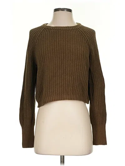 Pre-owned American Apparel Pullover Sweater In Brown