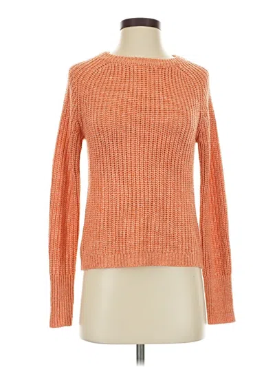 Pre-owned American Apparel Pullover Sweater In Orange