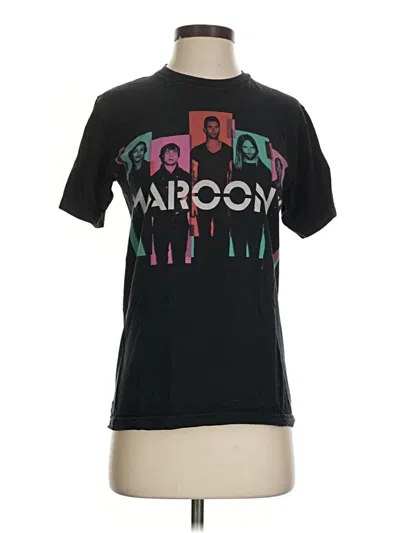 Pre-owned American Apparel Short Sleeve T-shirt In Black