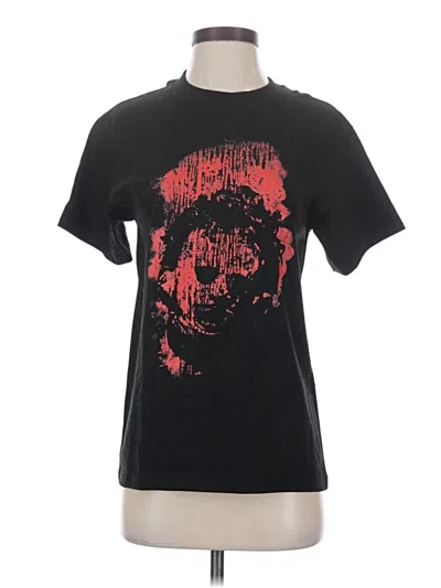 Pre-owned American Apparel Short Sleeve T-shirt In Black