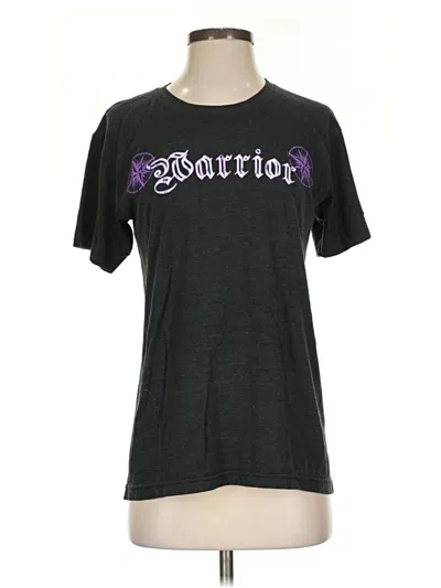 Pre-owned American Apparel Short Sleeve T-shirt In Black