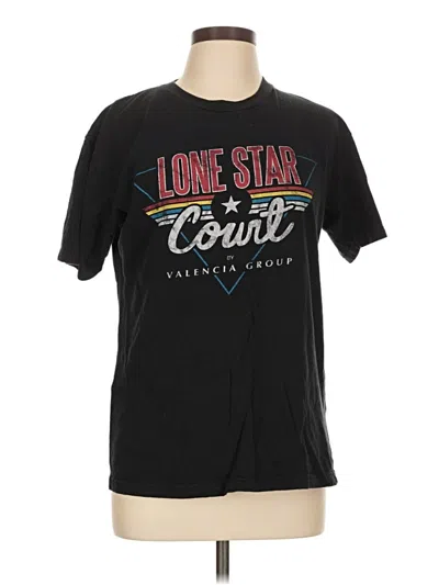 Pre-owned American Apparel Short Sleeve T-shirt In Black