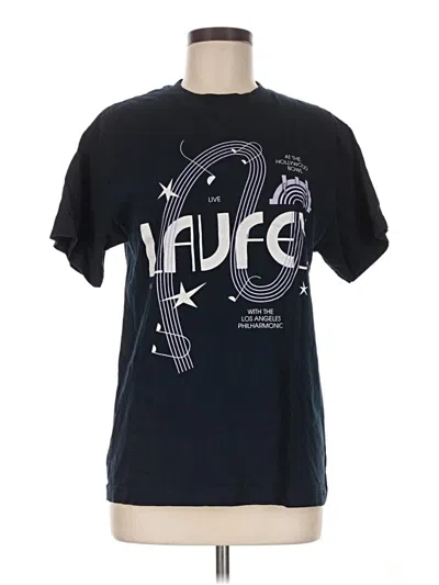 Pre-owned American Apparel Short Sleeve T-shirt In Black