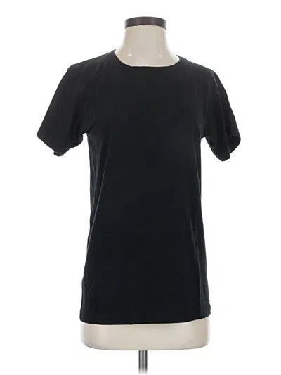 Pre-owned American Apparel Short Sleeve T-shirt In Black