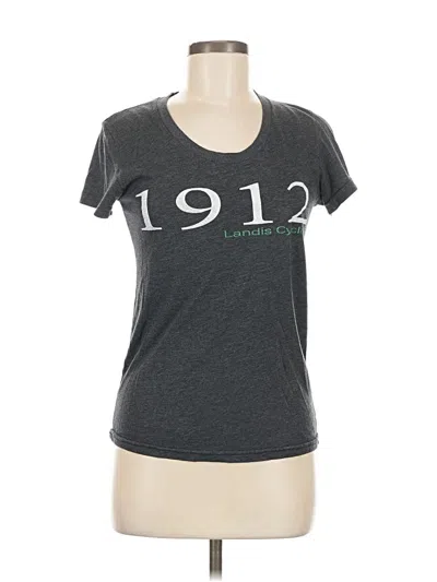 Pre-owned American Apparel Short Sleeve T-shirt In Gray