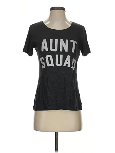 Pre-owned American Apparel Short Sleeve T-shirt In Gray