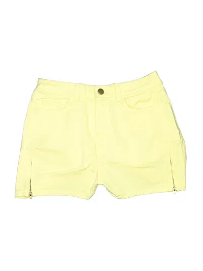 Pre-owned American Apparel Shorts In Yellow