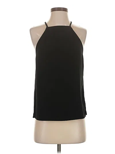 Pre-owned American Apparel Sleeveless Blouse In Black