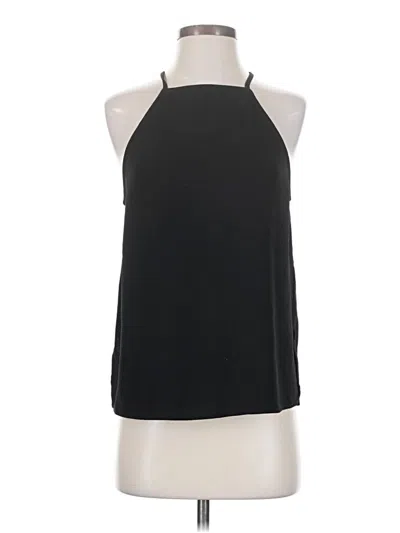 Pre-owned American Apparel Sleeveless Blouse In Black