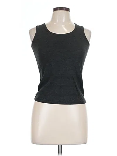 Pre-owned American Apparel Sleeveless T-shirt In Gray