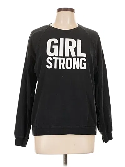 Pre-owned American Apparel Sweatshirt In Black