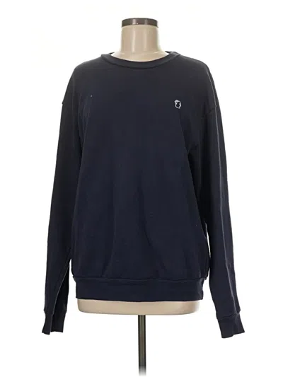 Pre-owned American Apparel Sweatshirt In Blue
