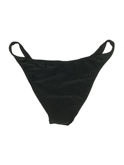 Pre-owned American Apparel Swimsuit Bottoms In Black