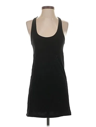 Pre-owned American Apparel Tank Top Black Halter Neckline Tops
