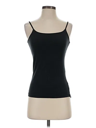 Pre-owned American Apparel Tank Top Black Halter Neckline Tops