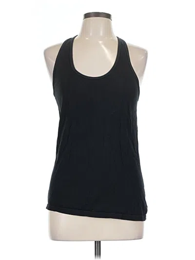 Pre-owned American Apparel Tank Top Black Halter Neckline Tops