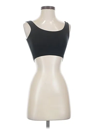 Pre-owned American Apparel Tank Top Black Strapless Neckline Tops