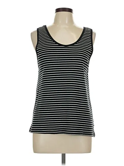 Pre-owned American Apparel Tank Top Black Strapless Neckline Tops
