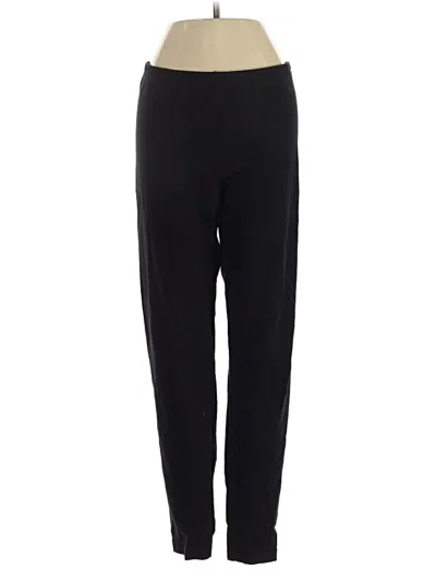 Pre-owned American Apparel Track Pants In Black