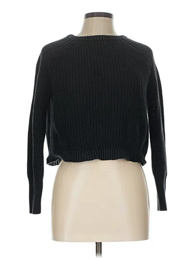 Pre-owned American Apparel Turtleneck Sweater In Black
