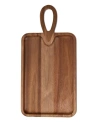 AMERICAN ATELIER ACACIA WOOD CUTTING BOARD WITH HANDLE