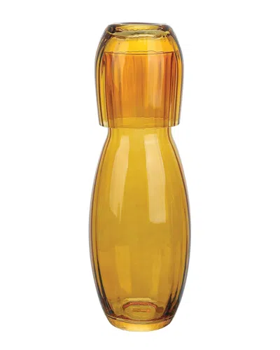 American Atelier Bedside Carafe 2pc Set In Yellow