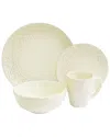American Atelier Bianca 16pc Dinnerware Set