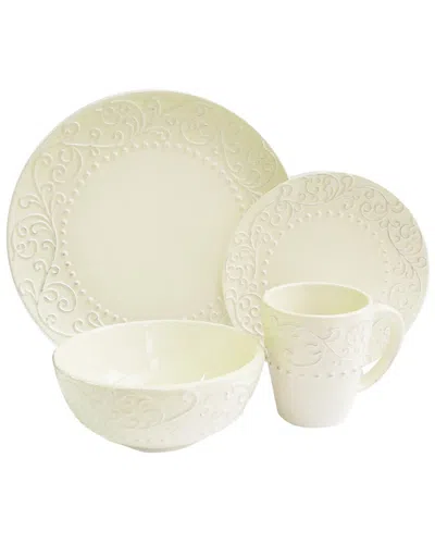 American Atelier Bianca 16pc Dinnerware Set