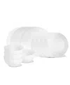 American Atelier Hamilton Casual 12-piece Dinnerware Set, Service For 4 In White