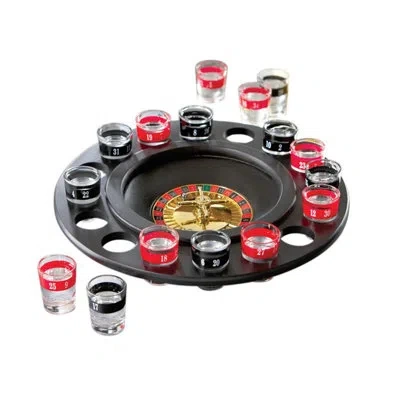 American Atelier Shot Glass Roulette - Drinking Game Set