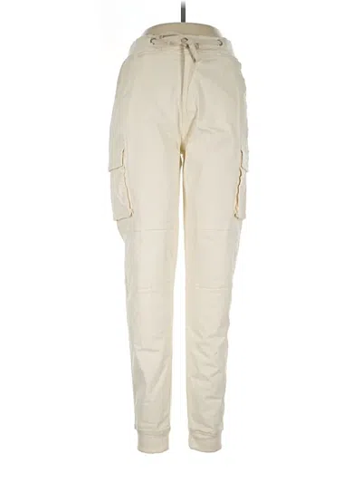 Pre-owned American Bazi Cargo Pants In Ivory