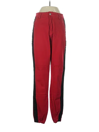 Pre-owned American Bazi Casual Pants In Red