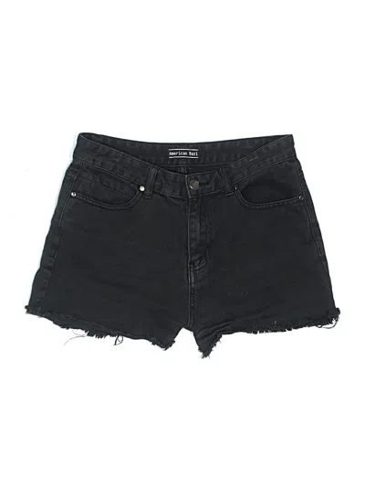 Pre-owned American Bazi Denim Shorts In Black