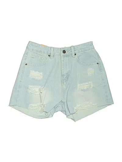 Pre-owned American Bazi Denim Shorts In Blue