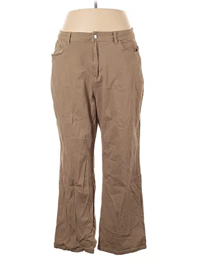 Pre-owned American Bazi Khaki Pant In Tan