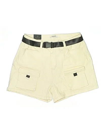 Pre-owned American Bazi Khaki Shorts In Yellow