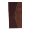 American Bison Men's Bison And Hunter Leather Rodeo Wallet In Brown