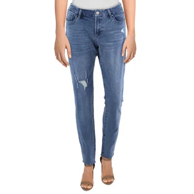 American Classic Dear John Womens Destroyed Denim Skinny Jeans