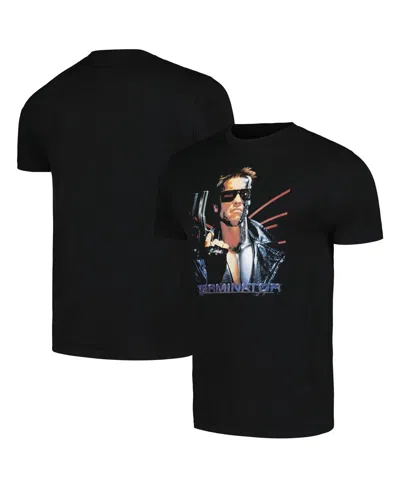 American Classics Men's And Women's Black Terminator Laser Back Graphic T-shirt In Multi