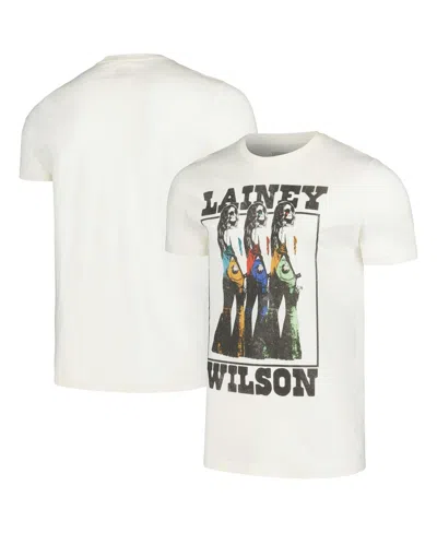 American Classics Men's And Women's Natural Lainey Wilson Photo Repeat Graphic T-shirt