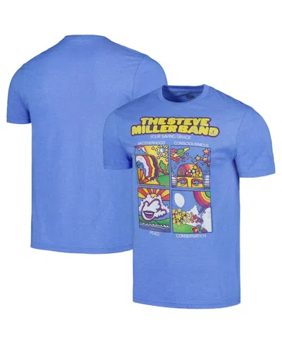 American Classics Men's Heather Powder Blue Steve Miller Band Your Saving Grace T-shirt