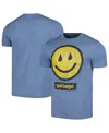 American Classics Men's Heather Royal Garbage Smile T-shirt In Heather Royal