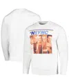 American Classics Men's White Nsync Boxes Pullover Sweatshirt In White