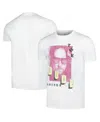 American Classics Men's White The Big Lebowski The Dude Abides Graphic T-shirt In White