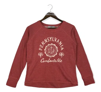 Pre-owned American College X Vintage University Of Pennsylvania Sweatshirt In Pink