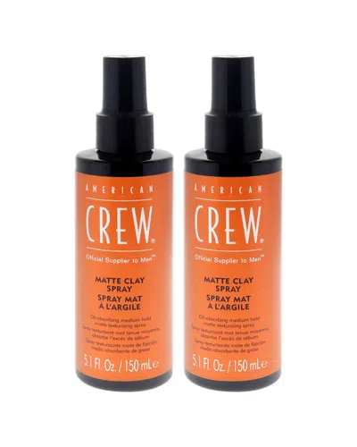 American Crew Men's 5.1oz Matte Clay Spray - Pack Of 2
