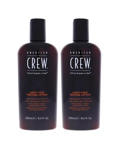 American Crew Men's 8.45oz Light Hold Texture Lotion - Pack Of 2
