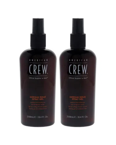 American Crew Men's 8.4oz Spray Gel - Medium Hold - Pack Of 2
